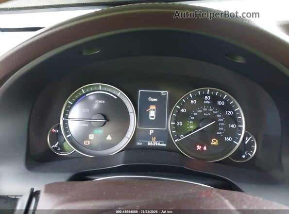 JTHBW1GG4J2169457 2018 LEXUS ES 300H Burgundy Вид задніх сидінь