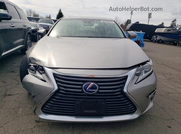 JTHBW1GG5J2169029 2018 LEXUS ES Silver Вид спереду