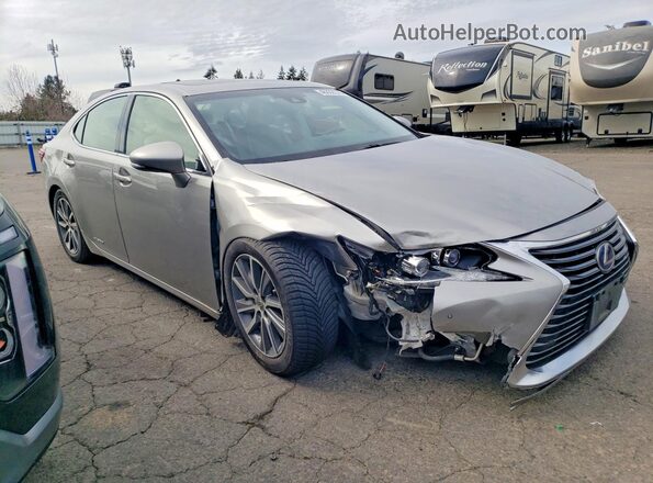 JTHBW1GG5J2169029 2018 LEXUS ES Silver Передня права чверть