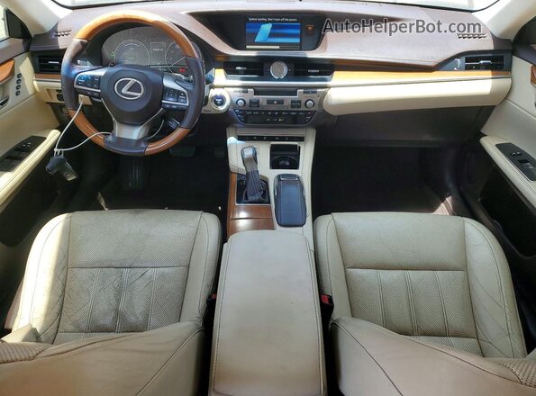 JTHBW1GG7G2108922 2016 LEXUS ES Red Vista del salpicadero