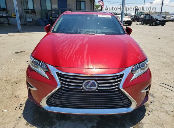 JTHBW1GG7G2108922 2016 LEXUS ES Red Vista frontal