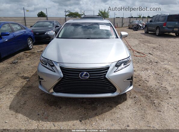 JTHBW1GG7J2181909 2018 LEXUS ES 300H Серебряный Вид щитка приборов