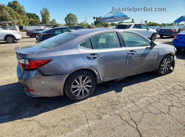 JTHBW1GG9G2131828 2016 LEXUS ES Серый Задняя правая четверть
