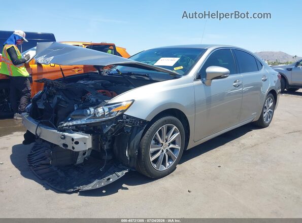JTHBW1GGXJ2174159 2018 LEXUS ES 300H Silver Передня ліва чверть