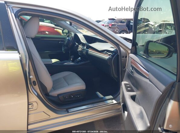 JTHBW1GGXJ2174159 2018 LEXUS ES 300H Silver Вид салону спереду