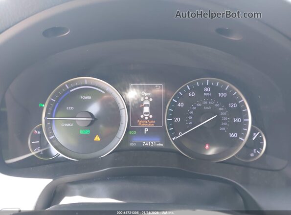 JTHBW1GGXJ2174159 2018 LEXUS ES 300H Silver Вид задніх сидінь