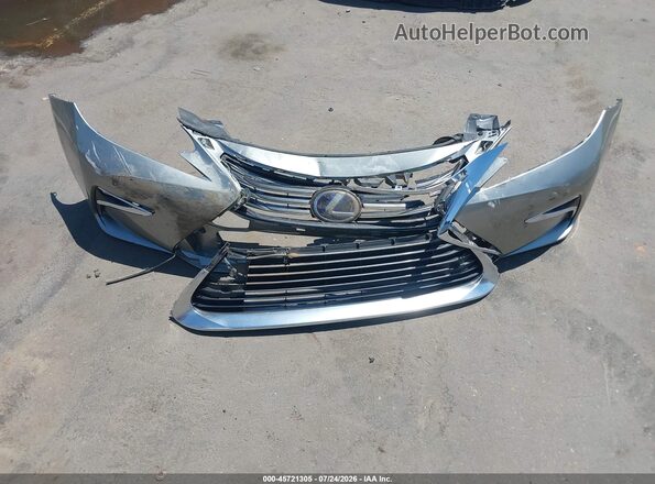JTHBW1GGXJ2174159 2018 LEXUS ES 300H Silver Вид щитка приладів