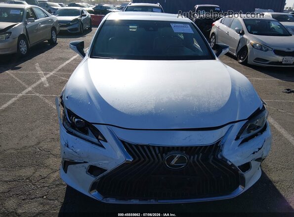 JTHBZ1B13K2000509 2019 LEXUS ES 350 White Vista del cuadro de instrumentos