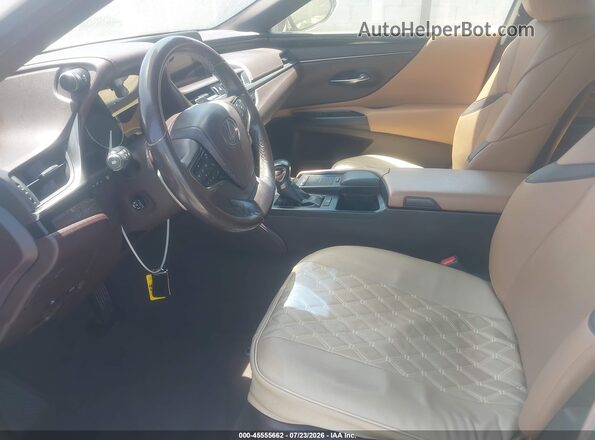 JTHBZ1B13K2000509 2019 LEXUS ES 350 White Vista interior delantera