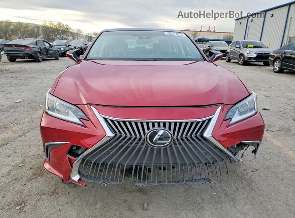 JTHBZ1B14K2005038 2019 LEXUS ES Red Вид спереду