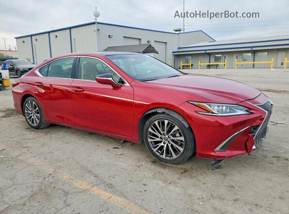 JTHBZ1B14K2005038 2019 LEXUS ES Red Передня права чверть