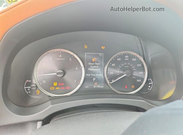 JTHBZ1B20S5089138 2025 LEXUS IS Charcoal Instrument cluster view