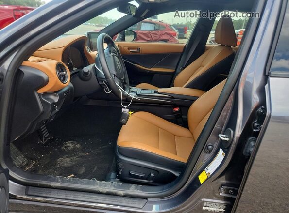 JTHBZ1B20S5089138 2025 LEXUS IS Charcoal Front interior view