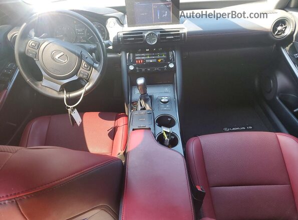 JTHBZ1B24S5085917 2025 LEXUS IS Black Dashboard view