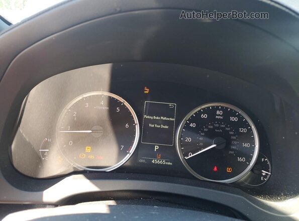 JTHBZ1B24S5085917 2025 LEXUS IS Black Instrument cluster view