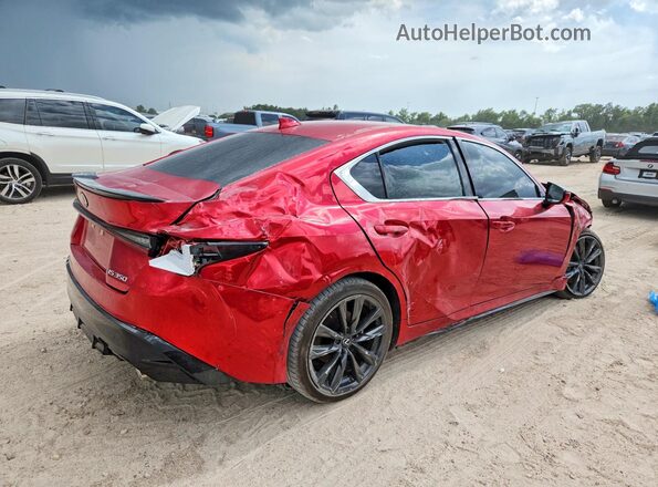 JTHBZ1B28S5084253 2025 LEXUS IS Красный Задняя правая четверть