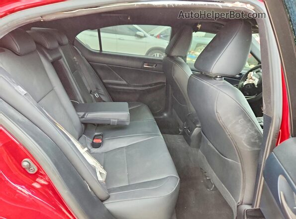 JTHBZ1B28S5084253 2025 LEXUS IS Красный Вид задних сидений