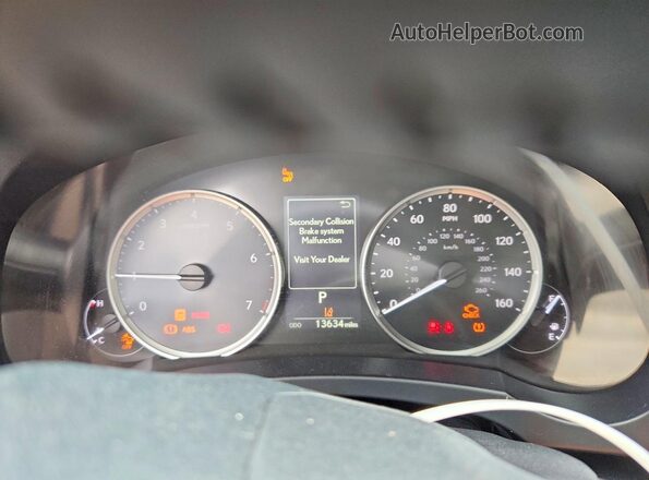 JTHBZ1B28S5084253 2025 LEXUS IS Красный Вид щитка приборов