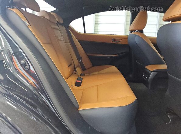 JTHBZ1B2XS5084609 2025 LEXUS IS Black Rear seats view