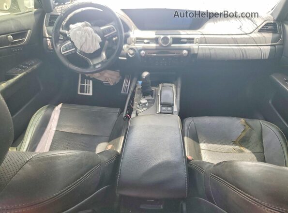 JTHBZ1BL0GA002247 2016 LEXUS GS Серебряный Вид панели приборов