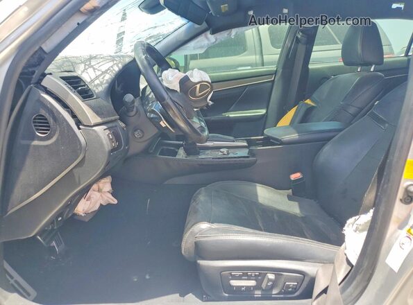JTHBZ1BL0GA002247 2016 LEXUS GS Серебряный Вид салона спереди