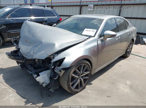 JTHBZ1BL1GA005657 2016 LEXUS GS 350 Серебряный Передняя левая четверть