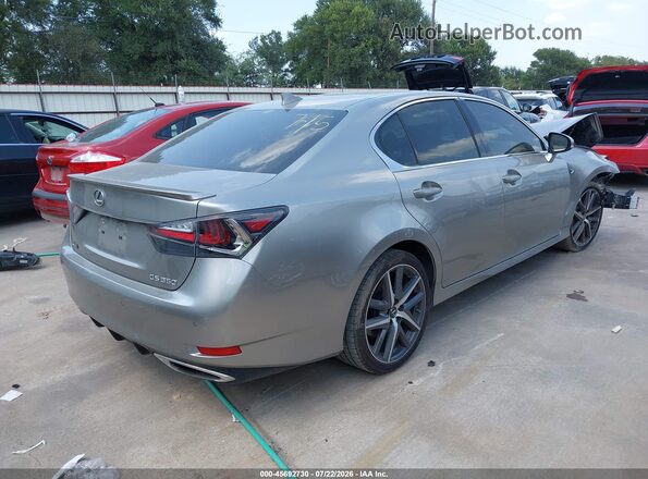 JTHBZ1BL1GA005657 2016 LEXUS GS 350 Серебряный Задняя правая четверть