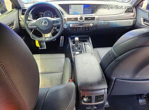 JTHBZ1BL1KA018210 2019 LEXUS GS Blue Vista del salpicadero