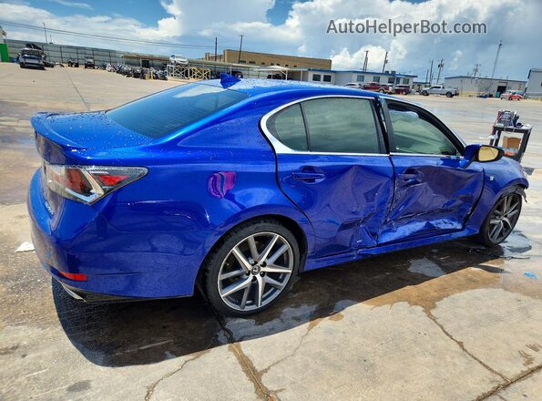 JTHBZ1BL1KA018210 2019 LEXUS GS Blue Trasero derecho