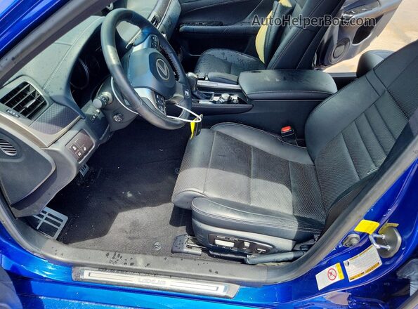 JTHBZ1BL1KA018210 2019 LEXUS GS Blue Vista interior delantera