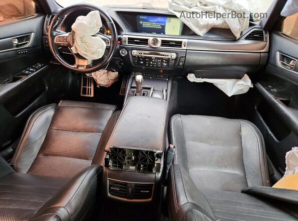 JTHBZ1BL2GA006994 2016 LEXUS GS Gray Widok deski rozdzielczej