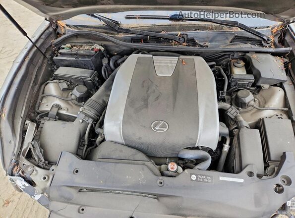 JTHBZ1BL2GA006994 2016 LEXUS GS Gray Widok wnętrza z tyłu