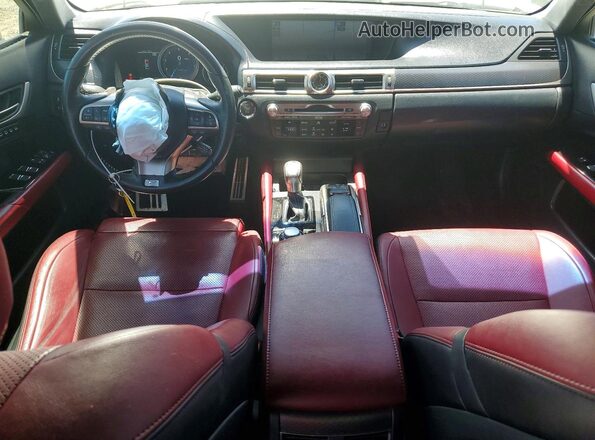 JTHBZ1BL2JA016402 2018 LEXUS GS Серебряный Вид панели приборов
