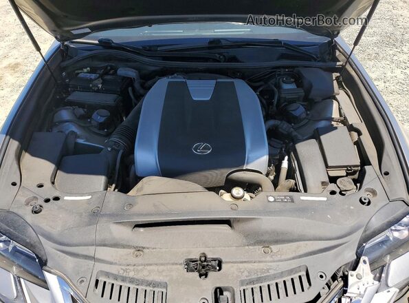 JTHBZ1BL2JA016402 2018 LEXUS GS Серебряный Вид задней части салона