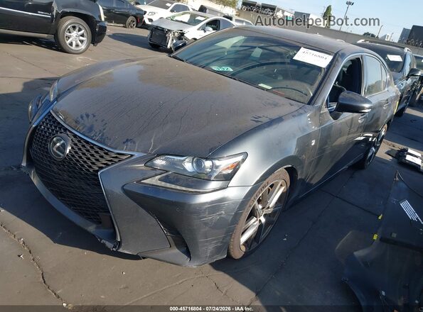 JTHBZ1BL2KA018880 2019 LEXUS GS 350 Gray Передня ліва чверть
