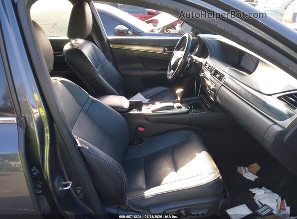 JTHBZ1BL2KA018880 2019 LEXUS GS 350 Gray Вид салону спереду