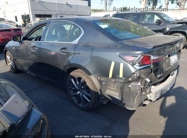 JTHBZ1BL2KA018880 2019 LEXUS GS 350 Gray Задня ліва чверть