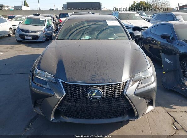 JTHBZ1BL2KA018880 2019 LEXUS GS 350 Gray Вид задньої частини салону