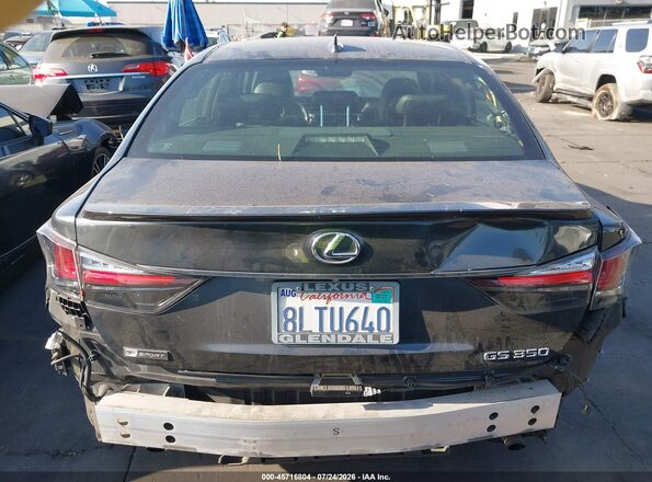 JTHBZ1BL2KA018880 2019 LEXUS GS 350 Gray 