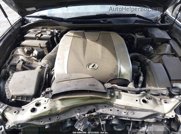 JTHBZ1BL4KA017603 2019 LEXUS GS 350 Black Widok z tyłu