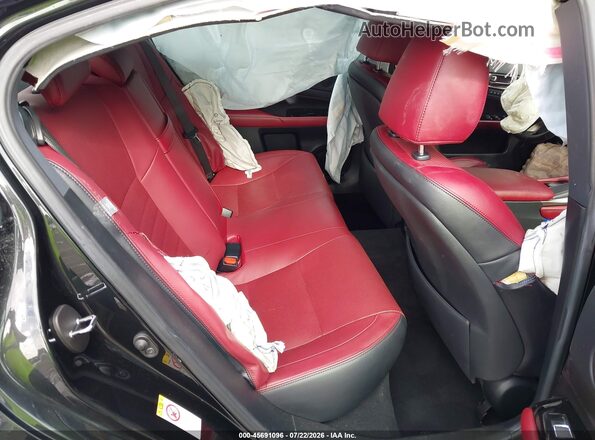 JTHBZ1BL4KA017603 2019 LEXUS GS 350 Black Widok naklejki z numerem VIN