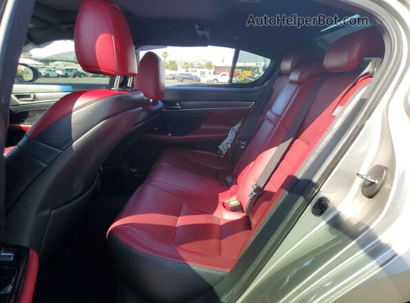 JTHBZ1BL4KA018735 2019 LEXUS GS Серебряный Вид задних сидений