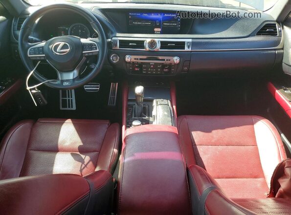 JTHBZ1BL4KA018735 2019 LEXUS GS Серебряный Вид панели приборов