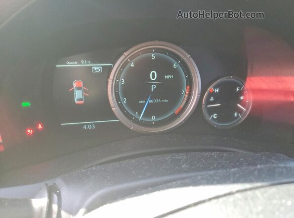 JTHBZ1BL4KA018735 2019 LEXUS GS Серебряный Вид щитка приборов
