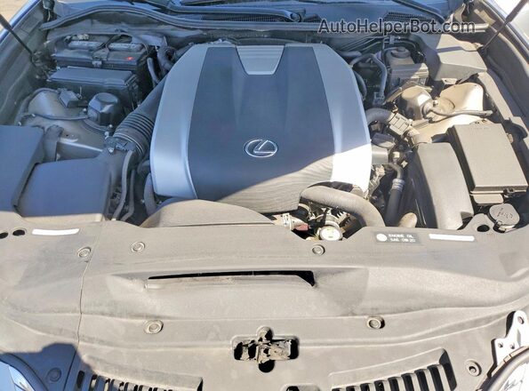 JTHBZ1BL4KA018735 2019 LEXUS GS Серебряный Вид задней части салона