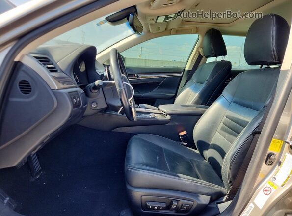 JTHBZ1BL5GA007363 2016 LEXUS GS Серебряный Вид салона спереди