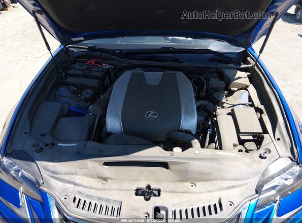 JTHBZ1BL7GA001709 2016 LEXUS GS 350 Blue უკანა ხედი