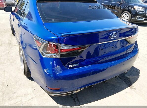 JTHBZ1BL7GA001709 2016 LEXUS GS 350 Blue 