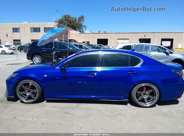 JTHBZ1BL7GA001709 2016 LEXUS GS 350 Blue სალონის 360-გრადუსიანი ხედი