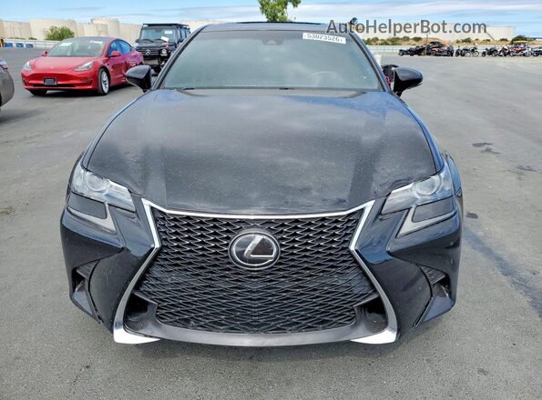 JTHBZ1BL7GA005873 2016 LEXUS GS Black Vista frontal